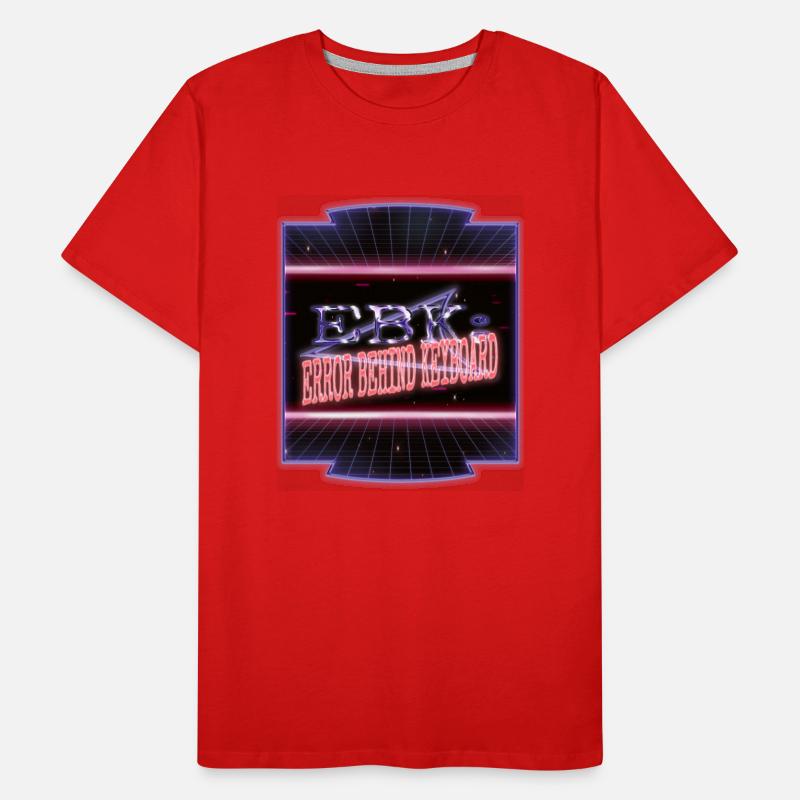 beach bubaprints under the tree dinosaur gift Männer Premium Bio T-Shirt