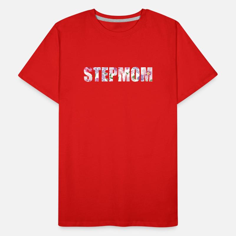 Belle-mère Belle-mère Mère adoptive Mère d’accueil Mère d’accueil T-shirt bio Premium Homme