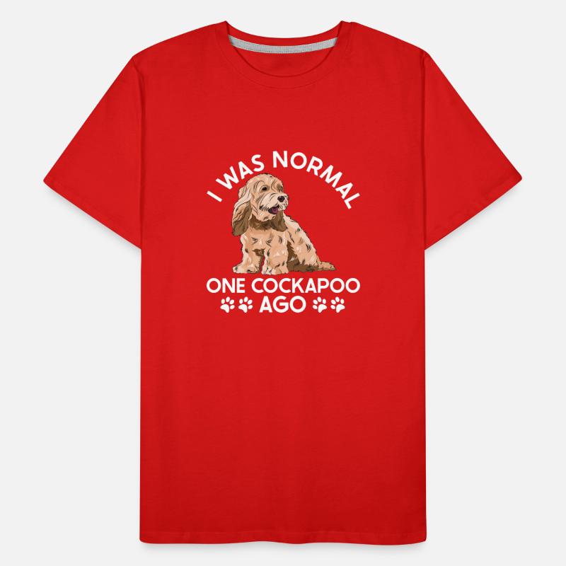 Cockapoo Chien T-shirt bio Premium Homme
