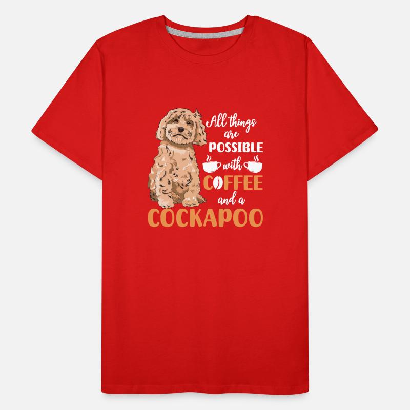 Cockapoo Dog Men's Premium Organic T-Shirt