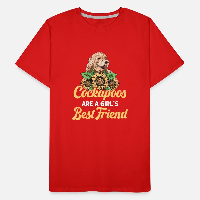 Cockapoo Chien T-shirt bio Premium Homme