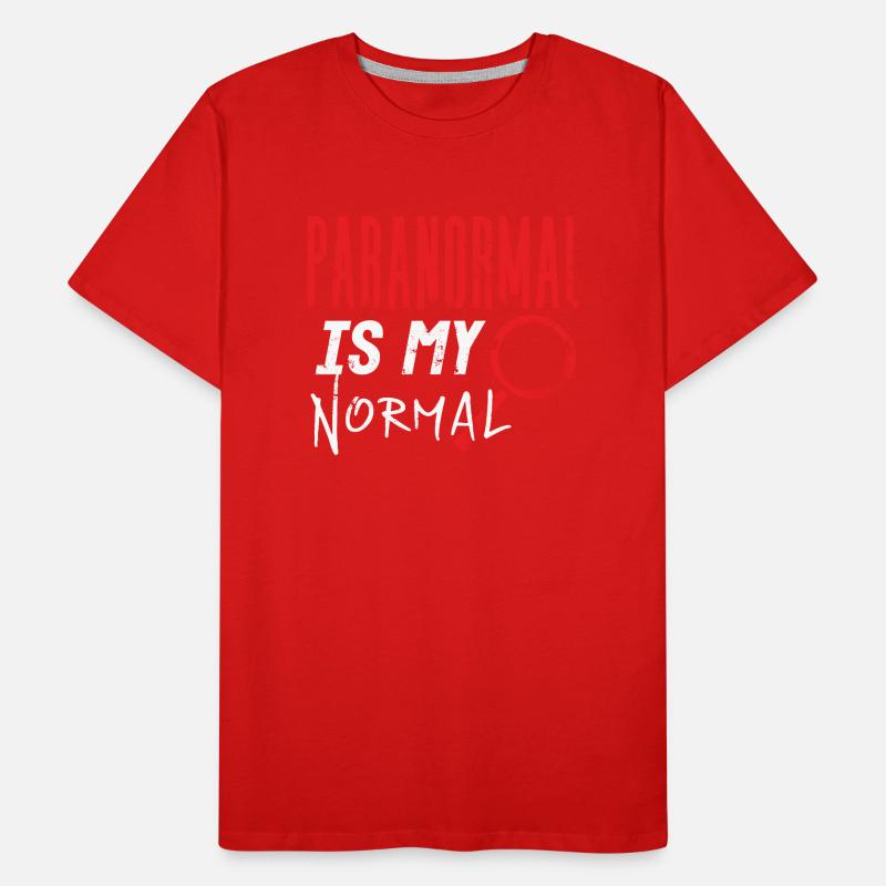 Ghost Hunter, EMF meter, thermal camera Men's Premium Organic T-Shirt