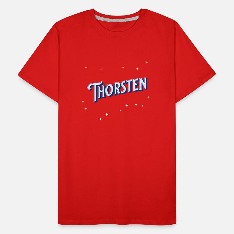 Thorsten's name personalized Men's Premium Organic T-Shirt