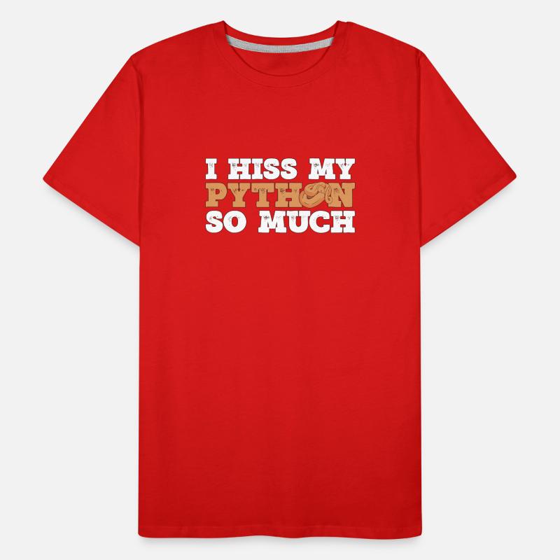 Boule de banane Python Königspython T-shirt bio Premium Homme