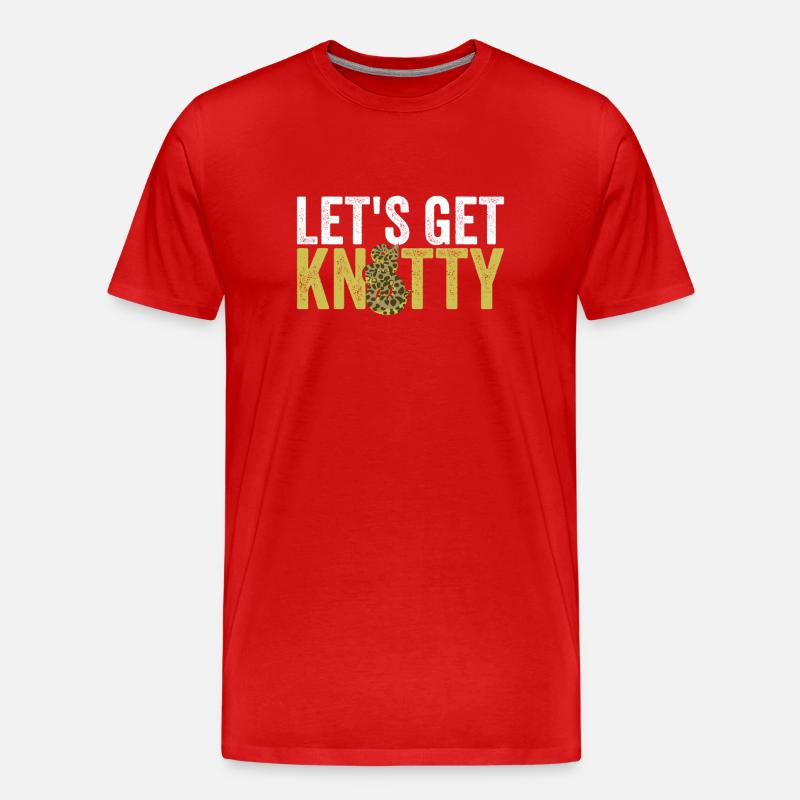 Königspython Banana Ball Python - Men's Premium Organic T-Shirt - red