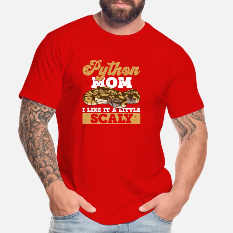 Königspython Mama Bananenkugel Python Mutter Männer Premium Bio T-Shirt