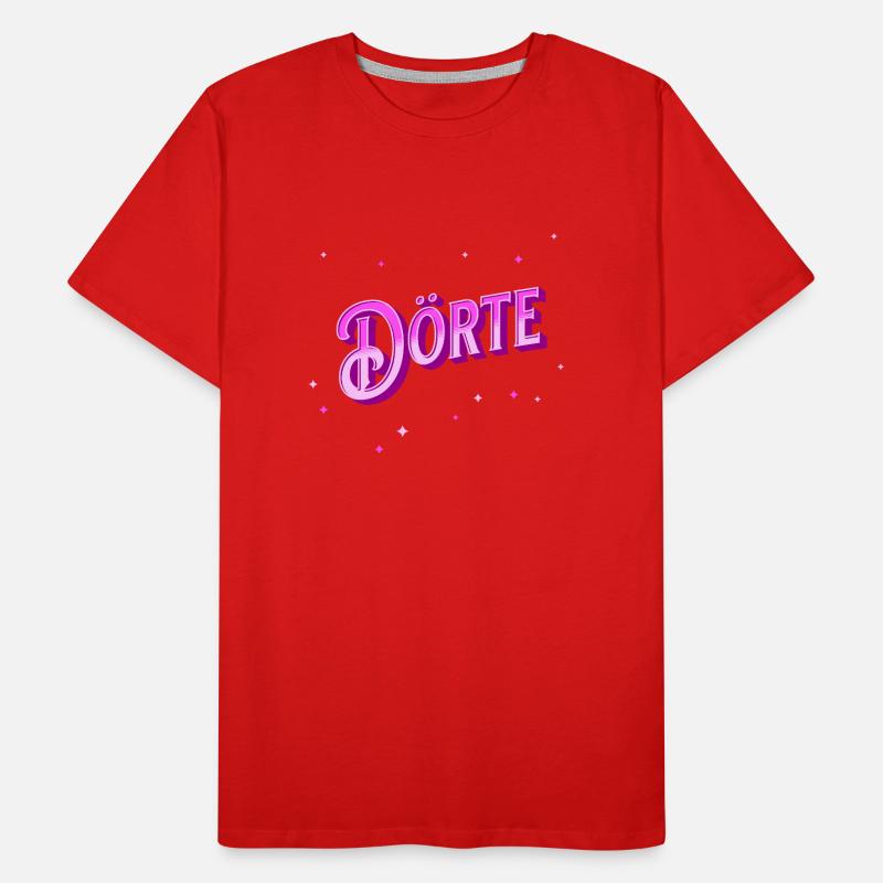 Dörte names personalized Men's Premium Organic T-Shirt
