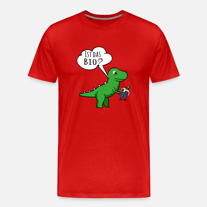 Ist das Bio - Männer Premium Bio T-Shirt - Rot