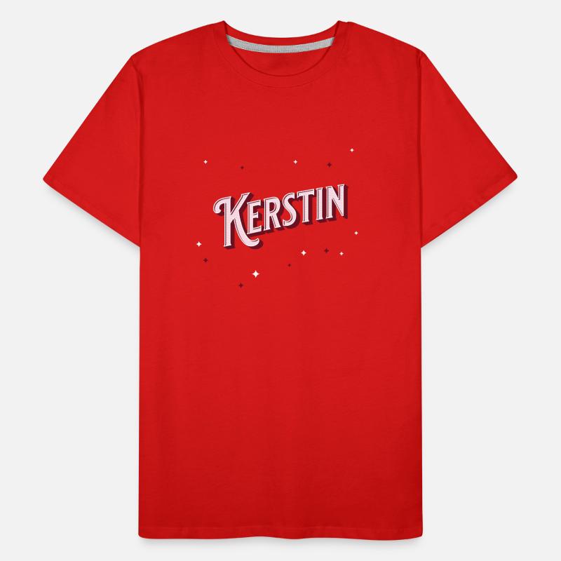 Kerstin's name personalized Men's Premium Organic T-Shirt