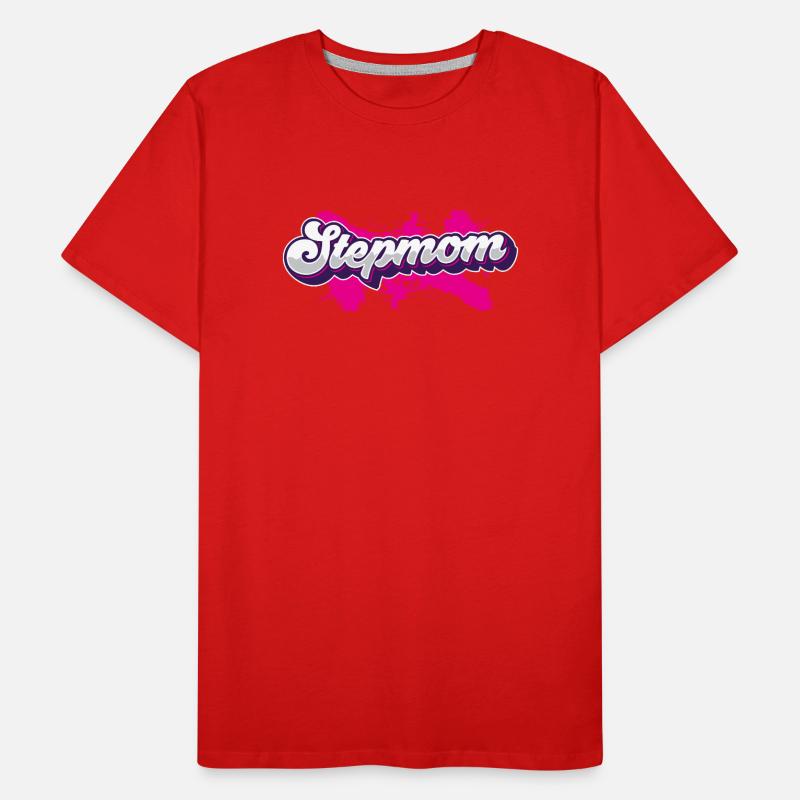 Belle-mère Mère d’accueil Belle-mère T-shirt bio Premium Homme