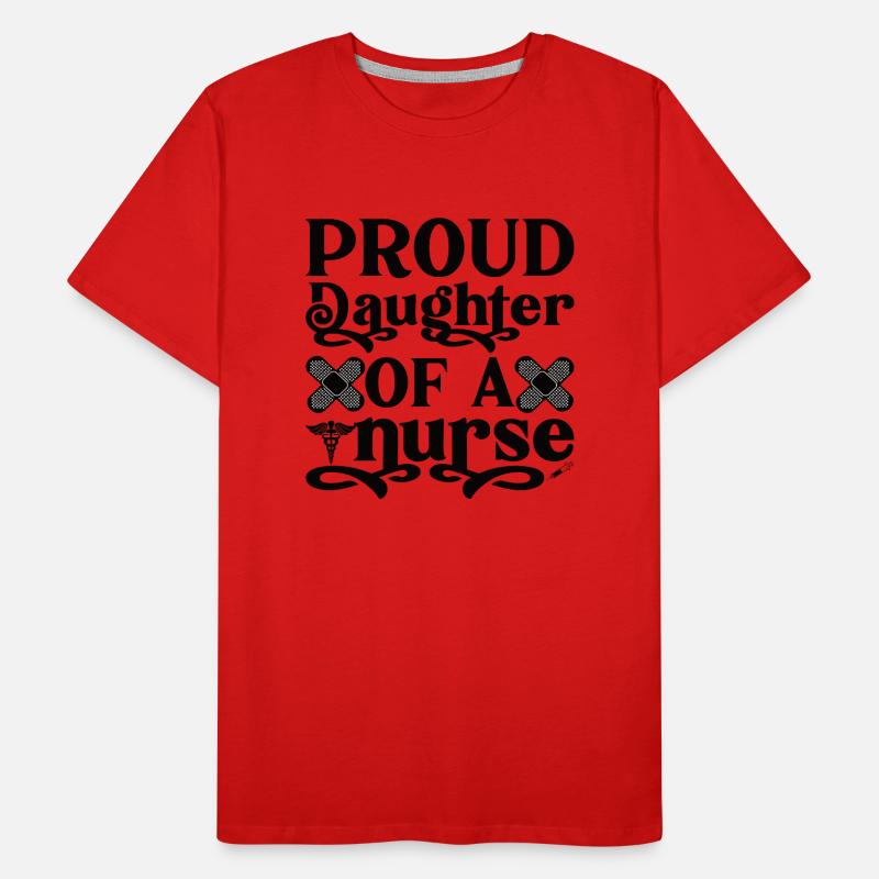Schwester Einer Krankenschwester Krankenpflegerin Männer Premium Bio T-Shirt