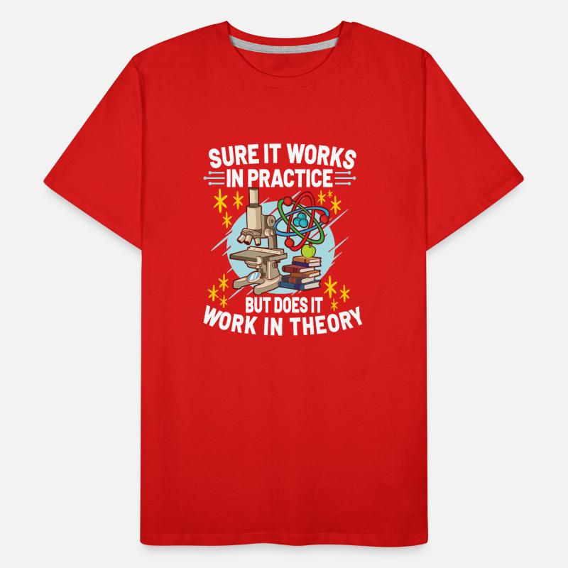 Physics Science Physicist Physics Teacher Gift Men's Premium Organic T-Shirt