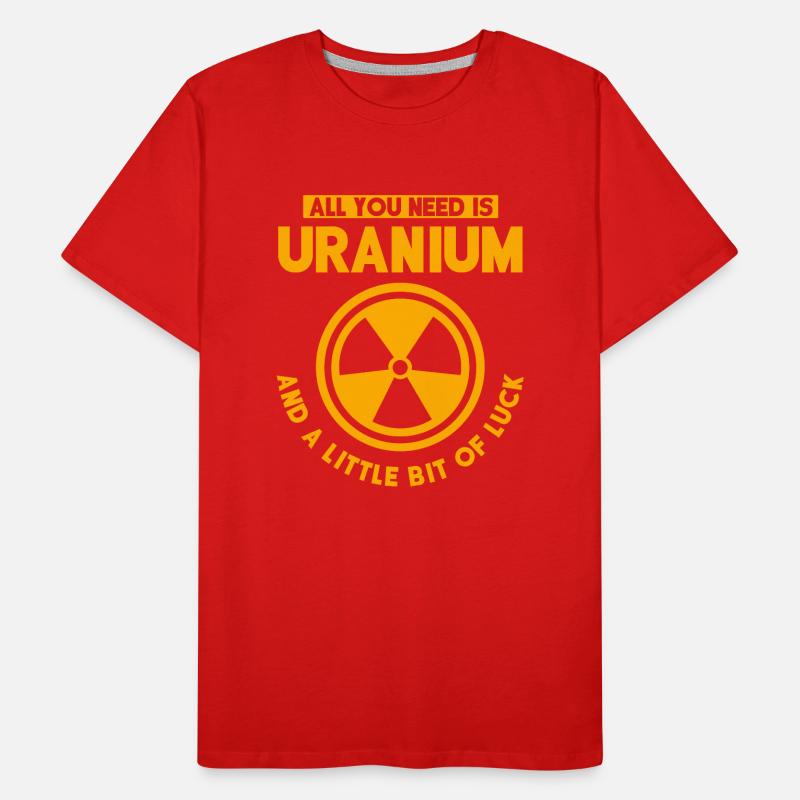 Nuclear Engineer, Nuclear Science, Science Men's Premium Organic T-Shirt