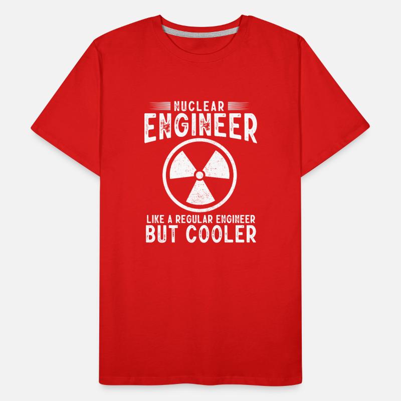Nuclear Engineer, Nuclear Science, Science Men's Premium Organic T-Shirt