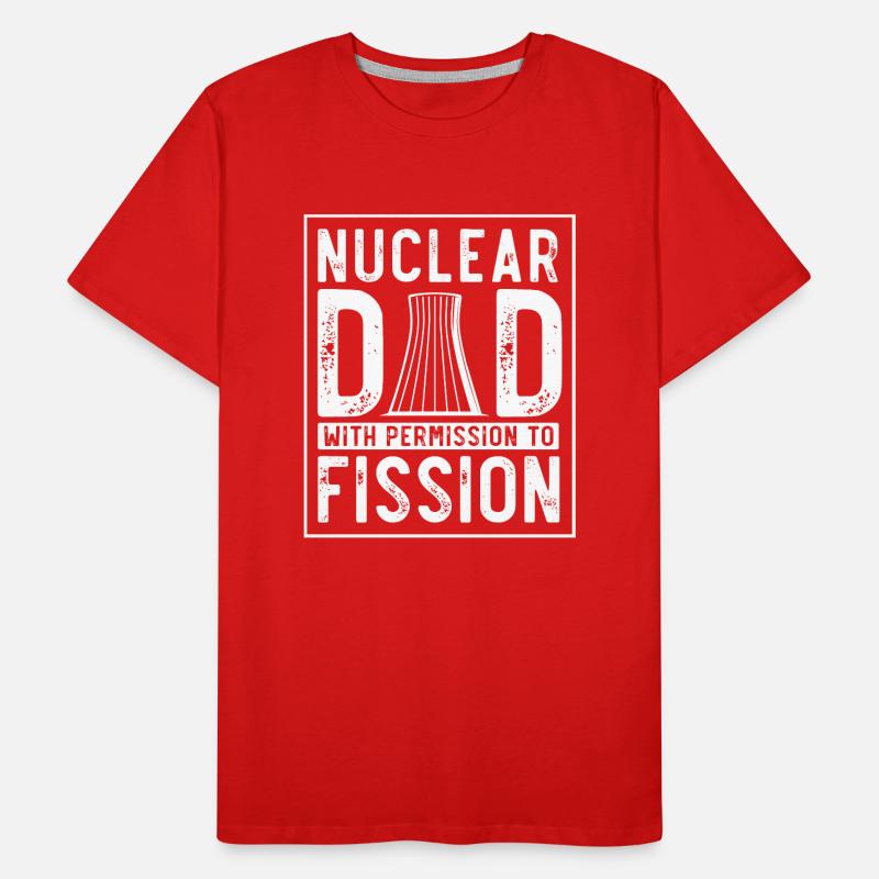 Nuclear Engineer, Nuclear Science, Science Men's Premium Organic T-Shirt