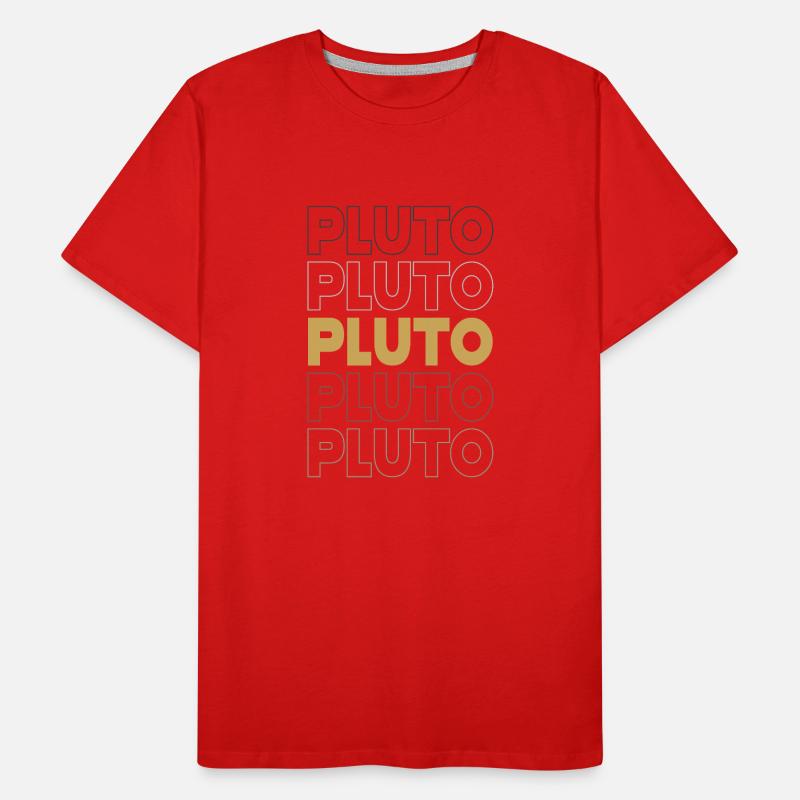 Pluto Men's Premium Organic T-Shirt