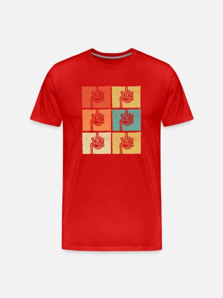 Bagpipes Bagpipes Bagpipe - Men's Premium Organic T-Shirt - red