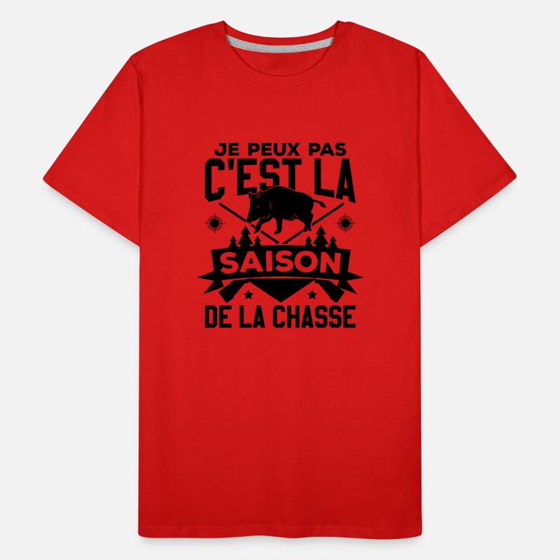 C'est La Saison De La Chasse T-shirt bio Premium Homme