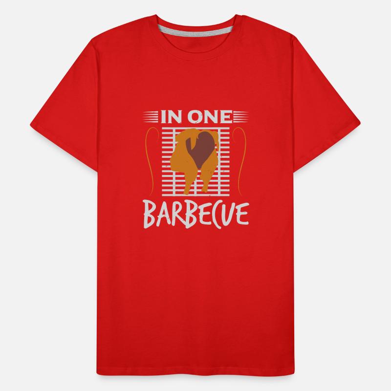 DANS UN BARBECUE T-shirt bio Premium Homme