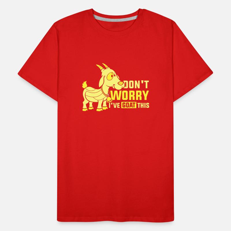 Don't worry I have this under control Goat Men's Premium Organic T-Shirt