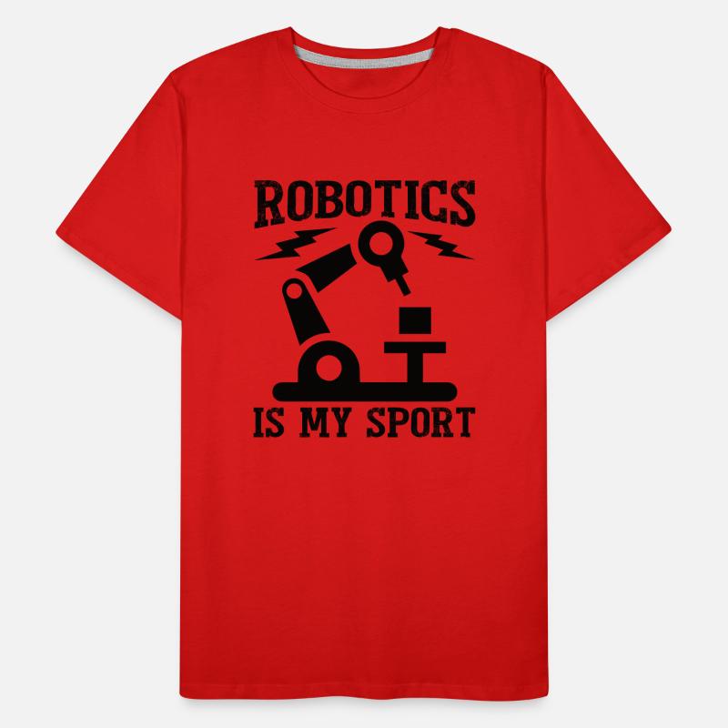 Robot Programmer Automation Technician Men's Premium Organic T-Shirt