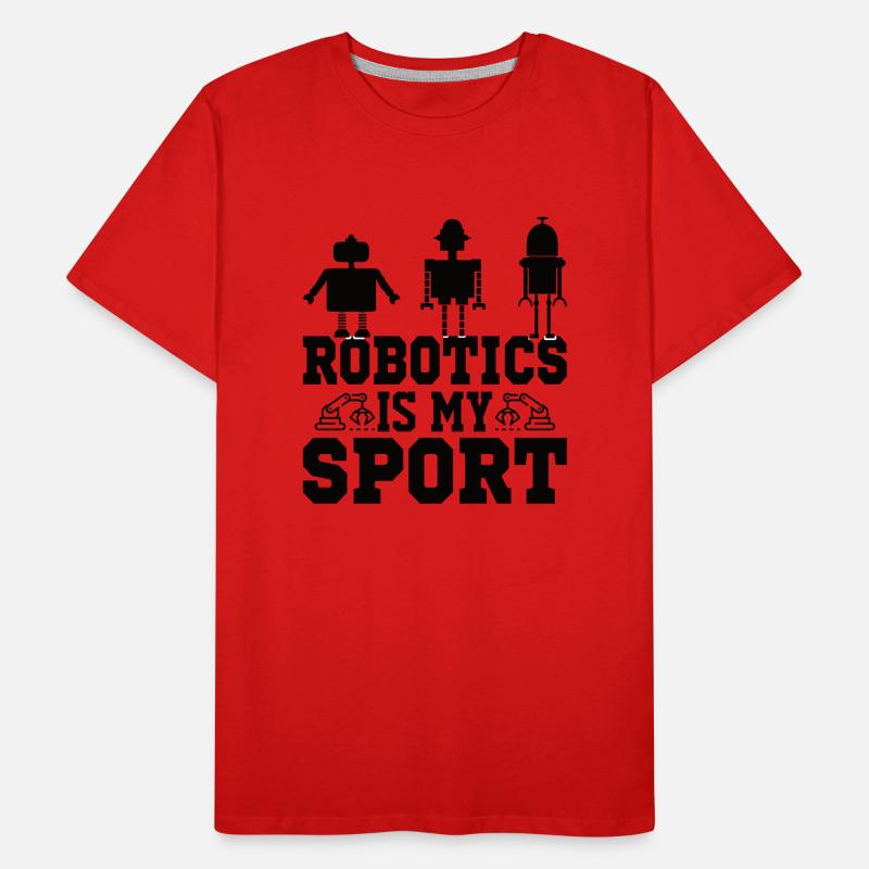 Robot Programmer Automation Technician Men's Premium Organic T-Shirt