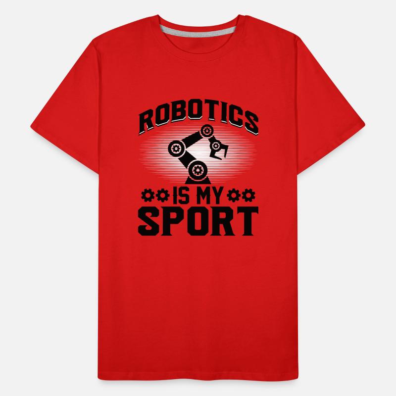 Robot Programmer Automation Technician Men's Premium Organic T-Shirt