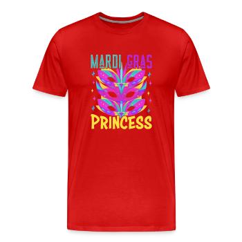 Carnival Family Matching Mardi Gras Princess - Männer Premium Bio T-Shirt - Rot - Vorne - Damien (186cm)