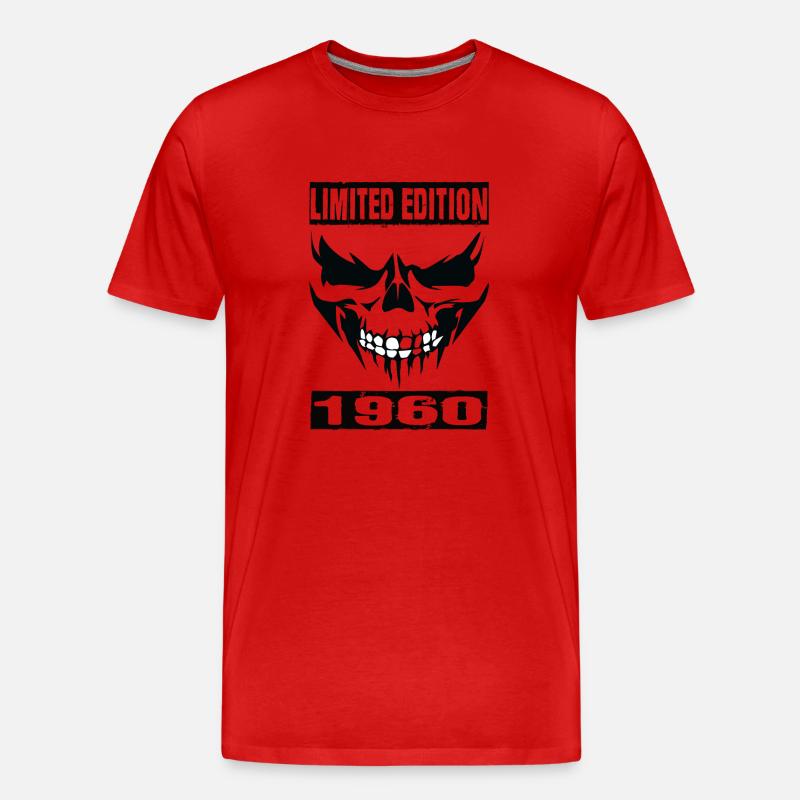 Édition limitée 1960 - T-shirt bio Premium Homme - rouge