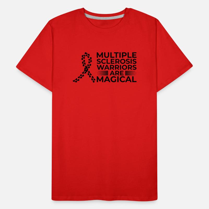 Multiple Sclerosis Awareness Men's Premium Organic T-Shirt