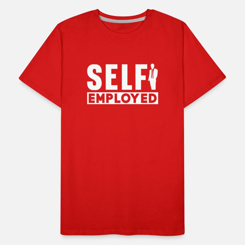 Self-employed freelancer Freelancer Men's Premium Organic T-Shirt