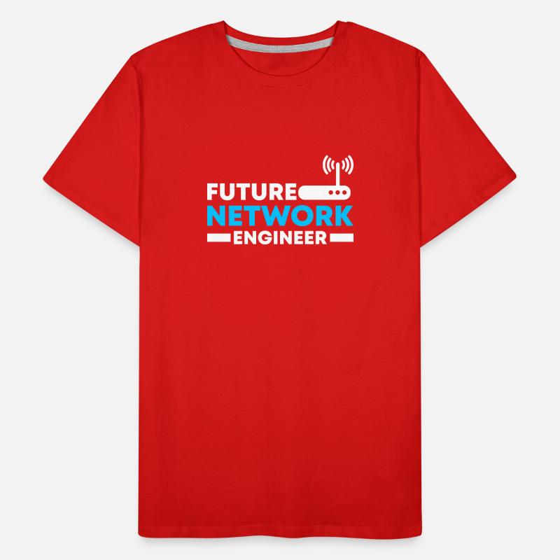 Computer Network Technology Network Engineer Men's Premium Organic T-Shirt