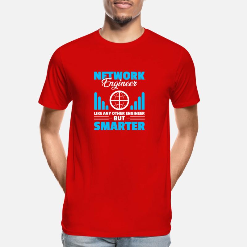 Computer Network Technology Network Engineer Men's Premium Organic T-Shirt