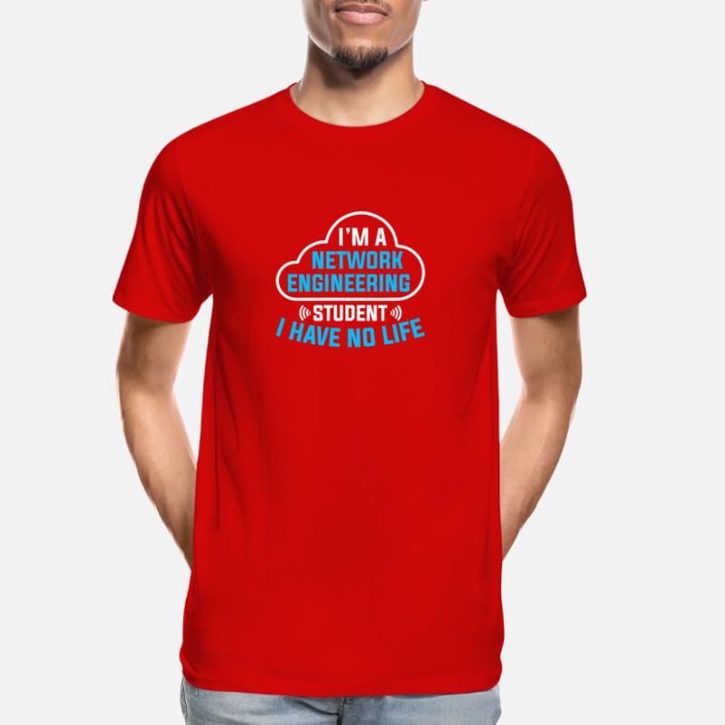 Computer Network Technology Network Engineer Men's Premium Organic T-Shirt