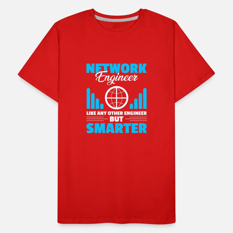Computer Network Technology Network Engineer Men's Premium Organic T-Shirt