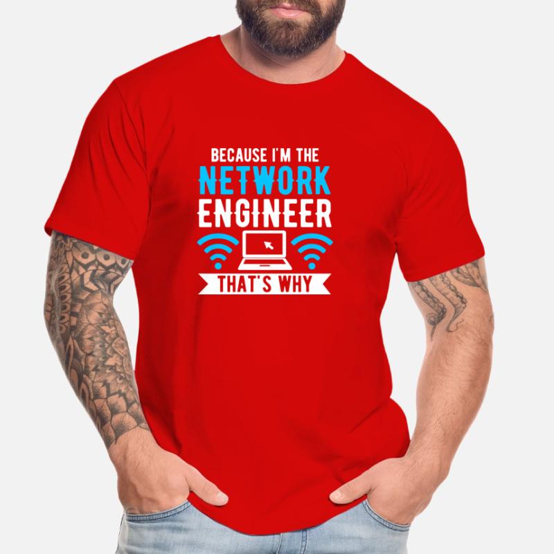 Computer Network Technology Network Engineer Men's Premium Organic T-Shirt