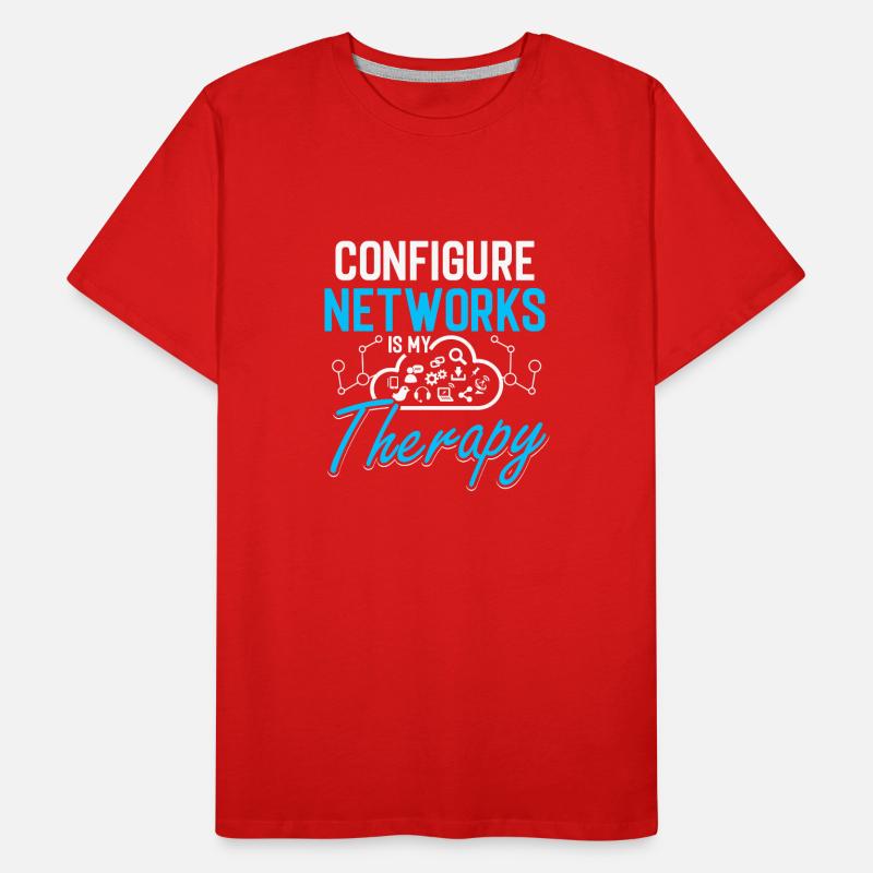 Computer Network Technology Network Engineer Men's Premium Organic T-Shirt