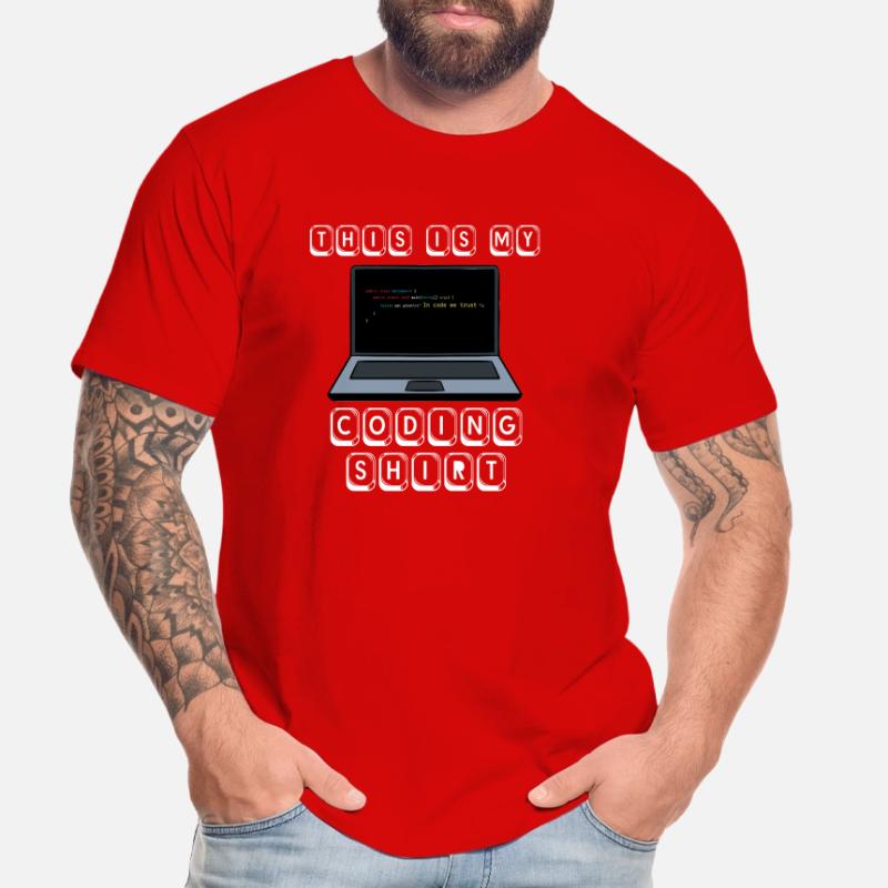 Computer Programmer Code Geek Cool Developer Pun Men's Premium Organic T-Shirt