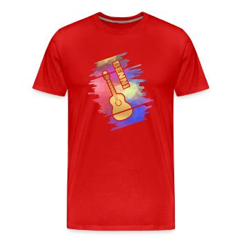 Gift for Benni - Men's Premium Organic T-Shirt - red - Front - Damien (186cm)