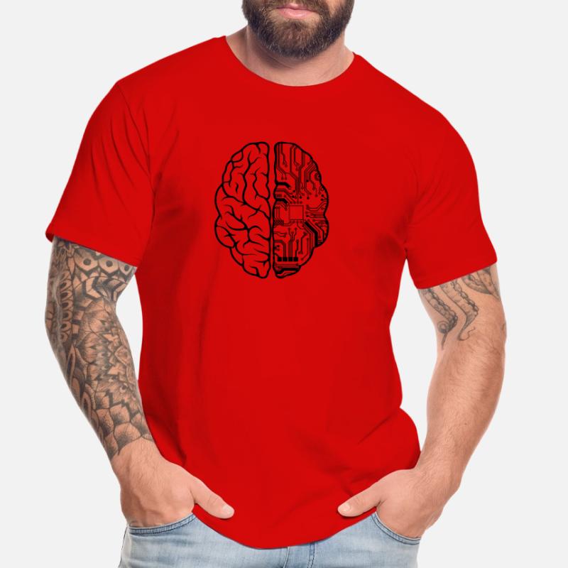 Programmeur Codeur - Développeur Programmation Brain Fun T-shirt bio Premium Homme