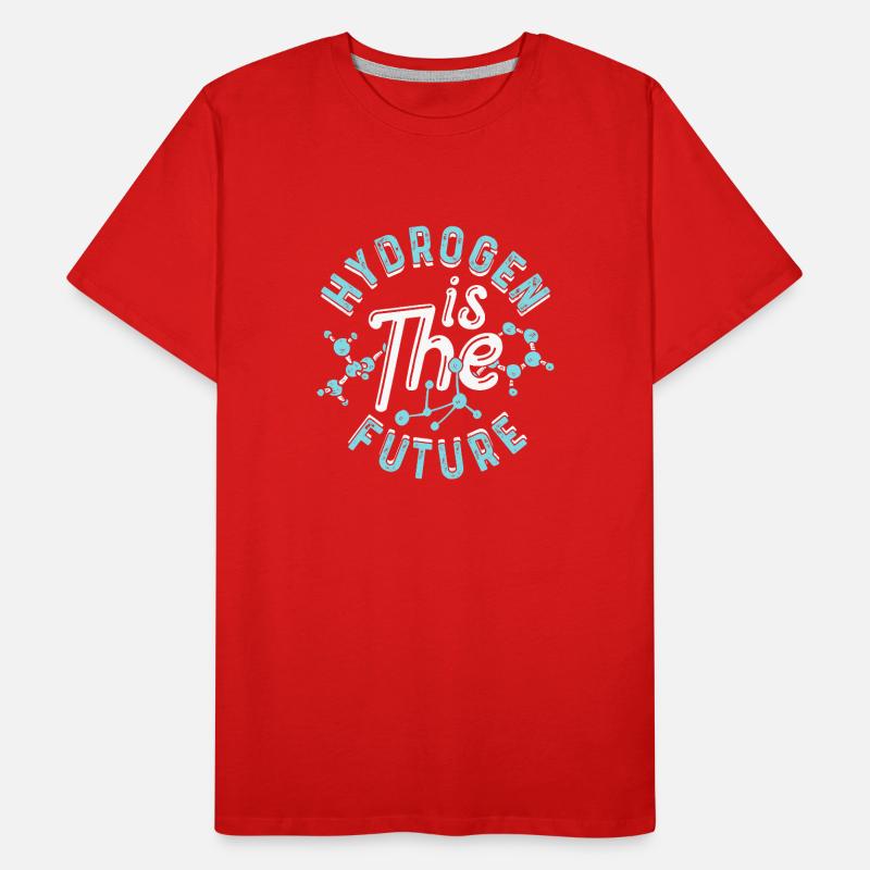 Hydrogen is the future Hydrogen Element Men's Premium Organic T-Shirt