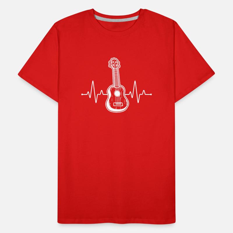 Ukulele Ukulele Player Ukulelist Men's Premium Organic T-Shirt
