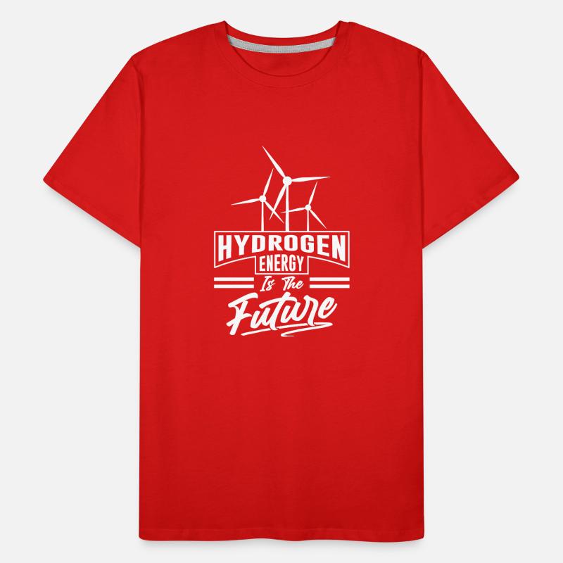 Hydrogen is the future Element Hydrogen Men's Premium Organic T-Shirt