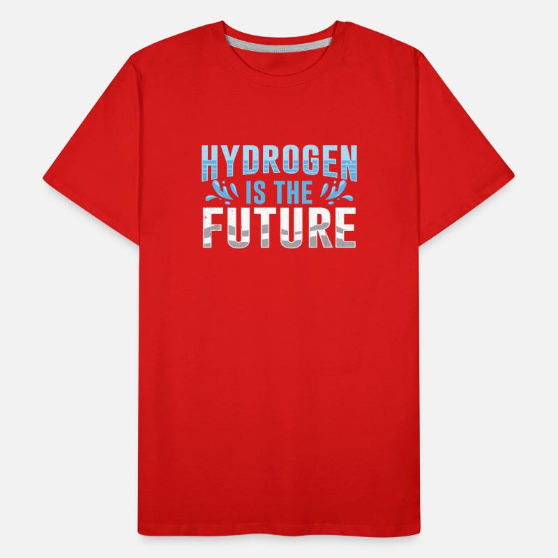 Hydrogen is the future Element Hydrogen Men's Premium Organic T-Shirt