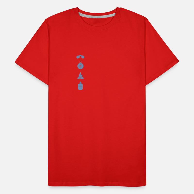Camping Camping Campfire Men's Premium Organic T-Shirt