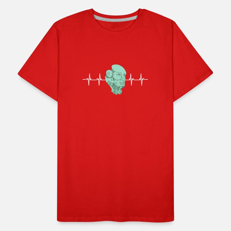 Artificial Intelligence Ai Chat Männer Premium Bio T-Shirt