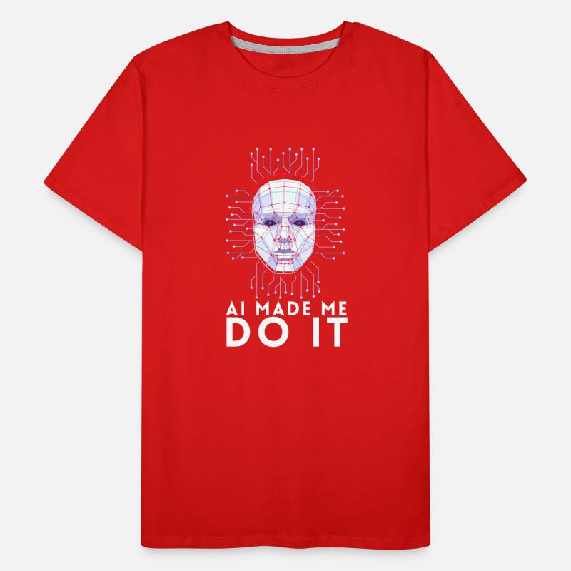 Artificial Intelligence Ai Chat Männer Premium Bio T-Shirt