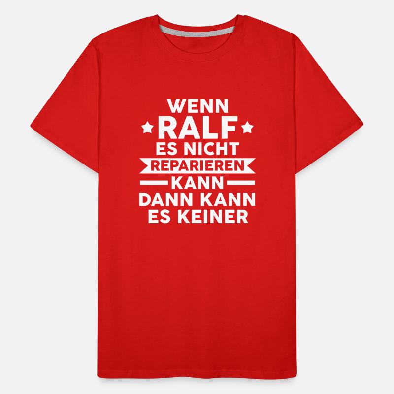 Ralf Männer Premium Bio T-Shirt