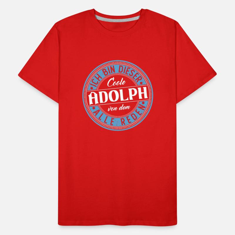 Adolph Geschenkidee Geschenk Geburtstag Männer Premium Bio T-Shirt