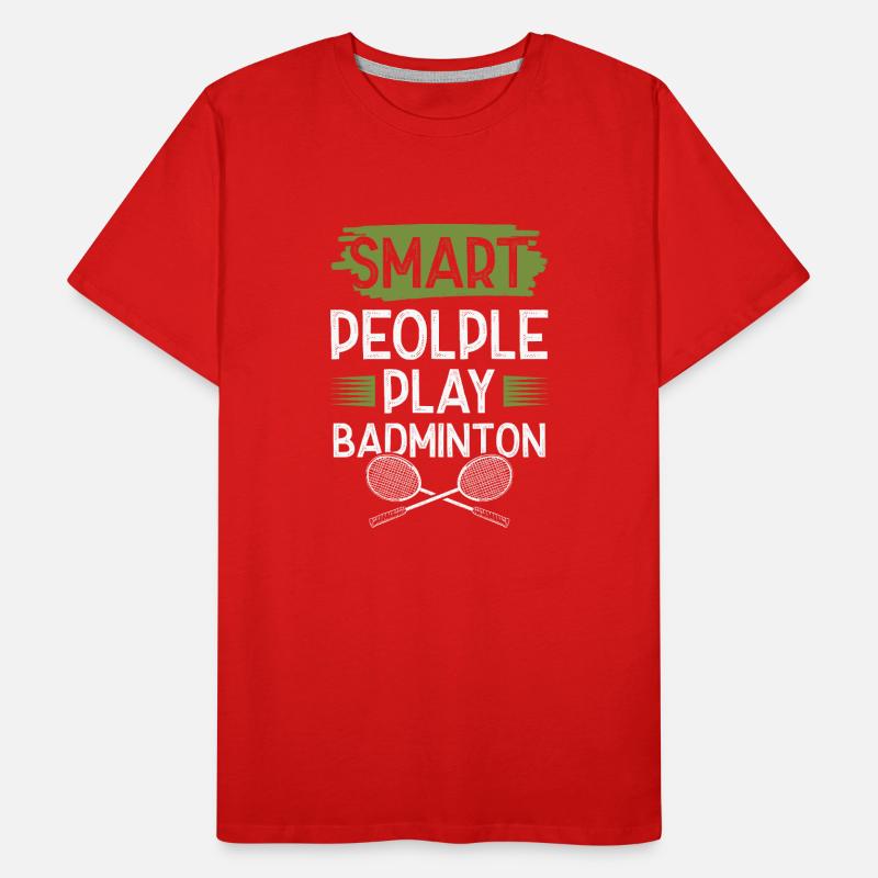 Badminton T-shirt bio Premium Homme
